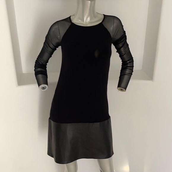 BAILEY-44--DRESS BLACK/FAUX-LEATHER-COMBO SIZE - Picture 10 of 11